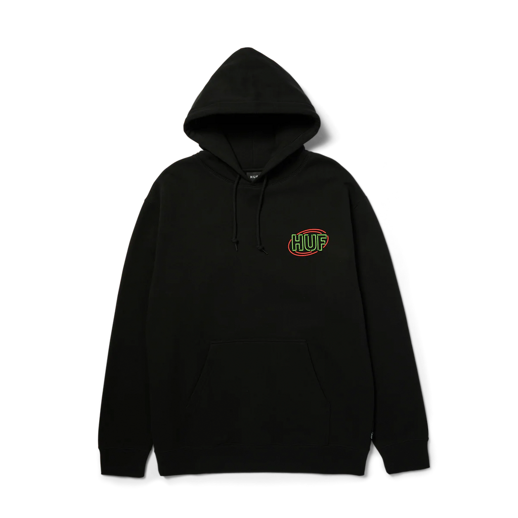 HUF // PROMO PULLOVER HOODIE // BLACK