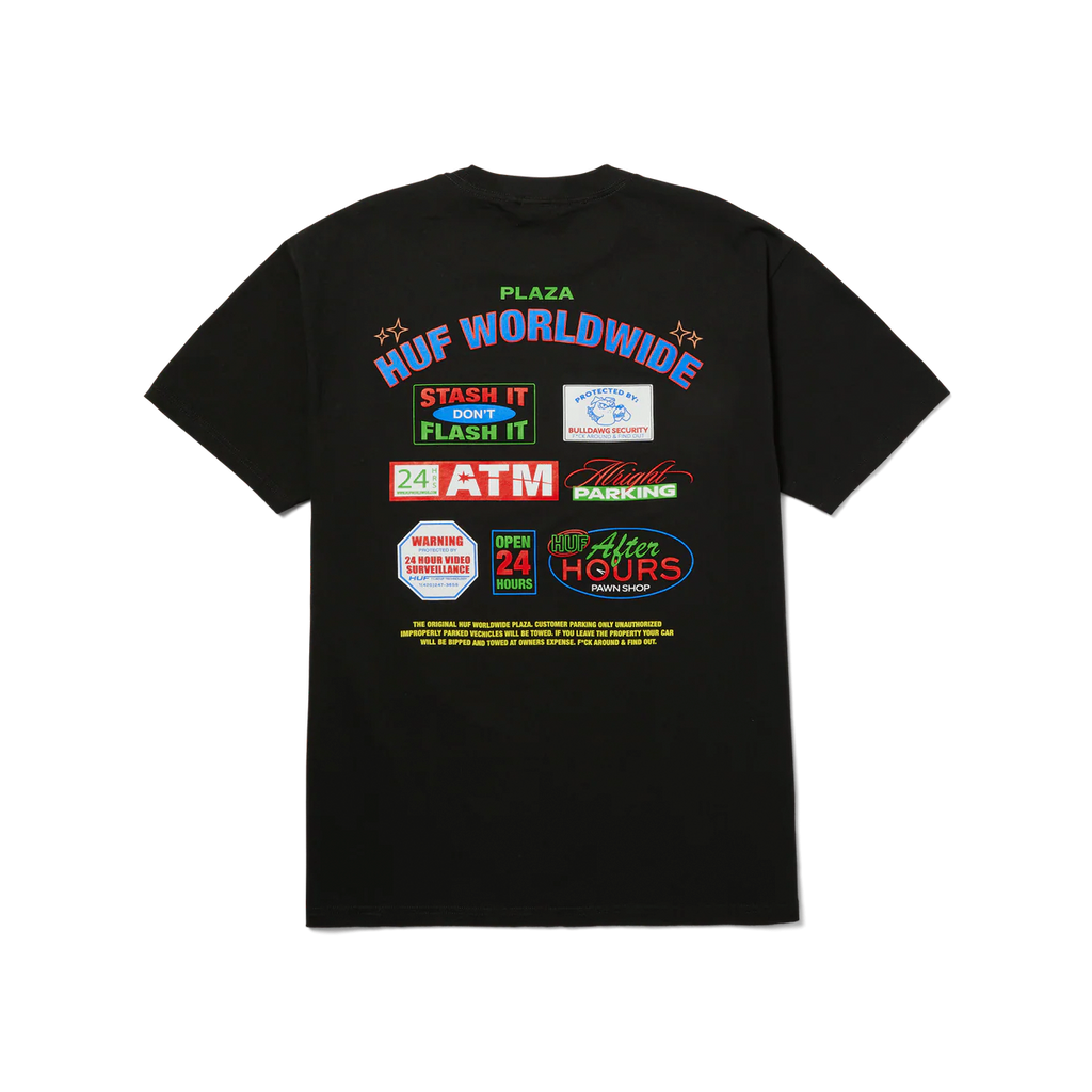 HUF // PROMO T-SHIRT // BLACK