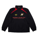 QUARTERSNACKS // DELI SQUAD TRACK JACKET // BLACK