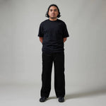 PASS-PORT // DOUBLE KNEE DIGGERS CLUB PANT // BLACK
