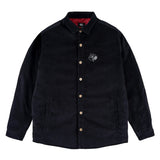 MAGENTA // ROVER CORD OVERSHIRT // BLACK