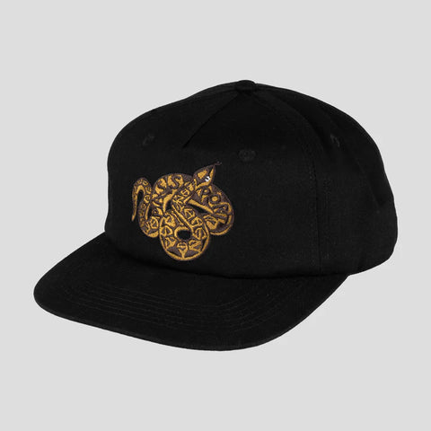 PASS-PORT // COILED WORKERS CAP // BLACK