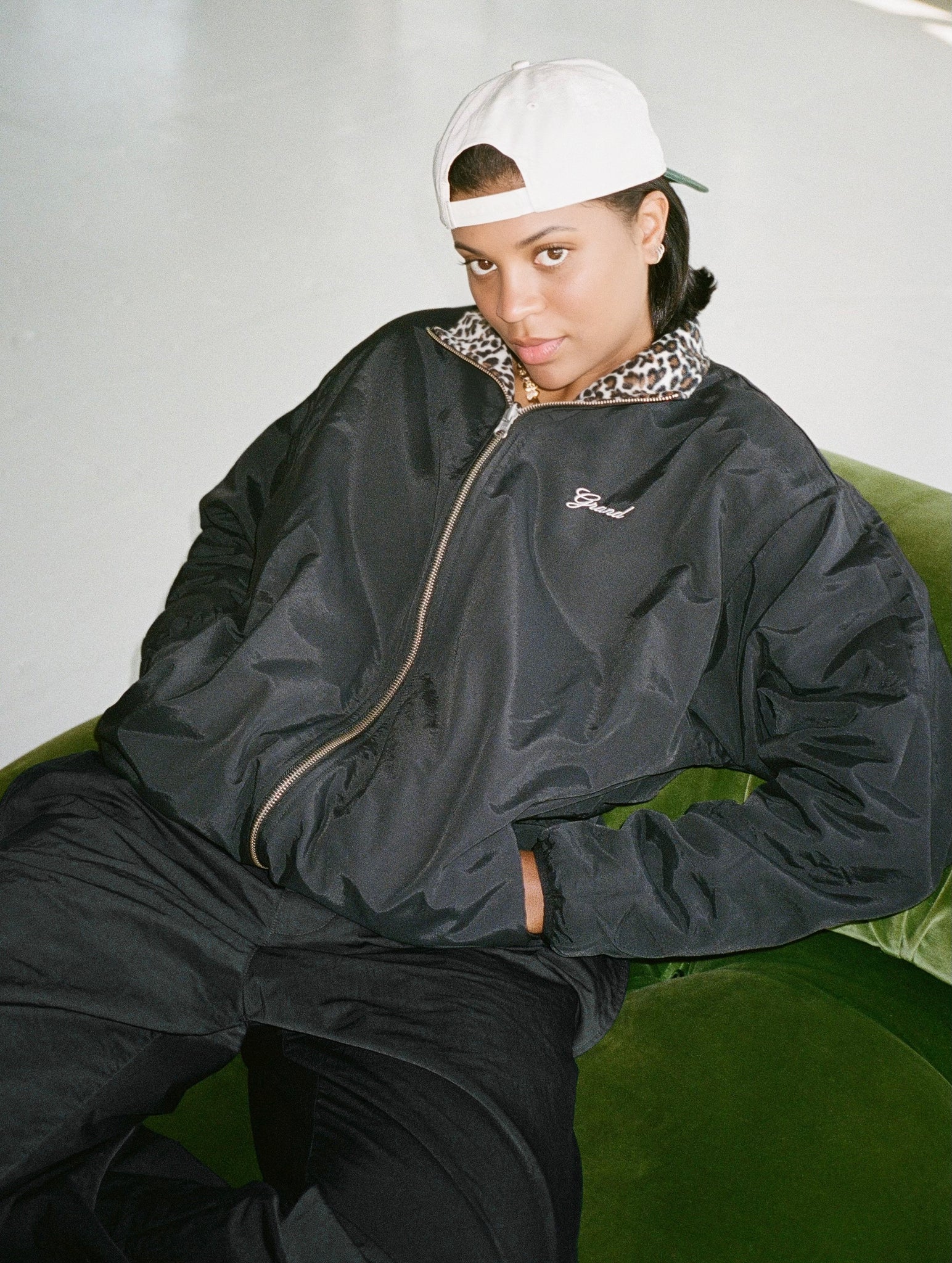 GRAND COLLECTION // JACKET // REVERSIBLE LEOPARD JACKET