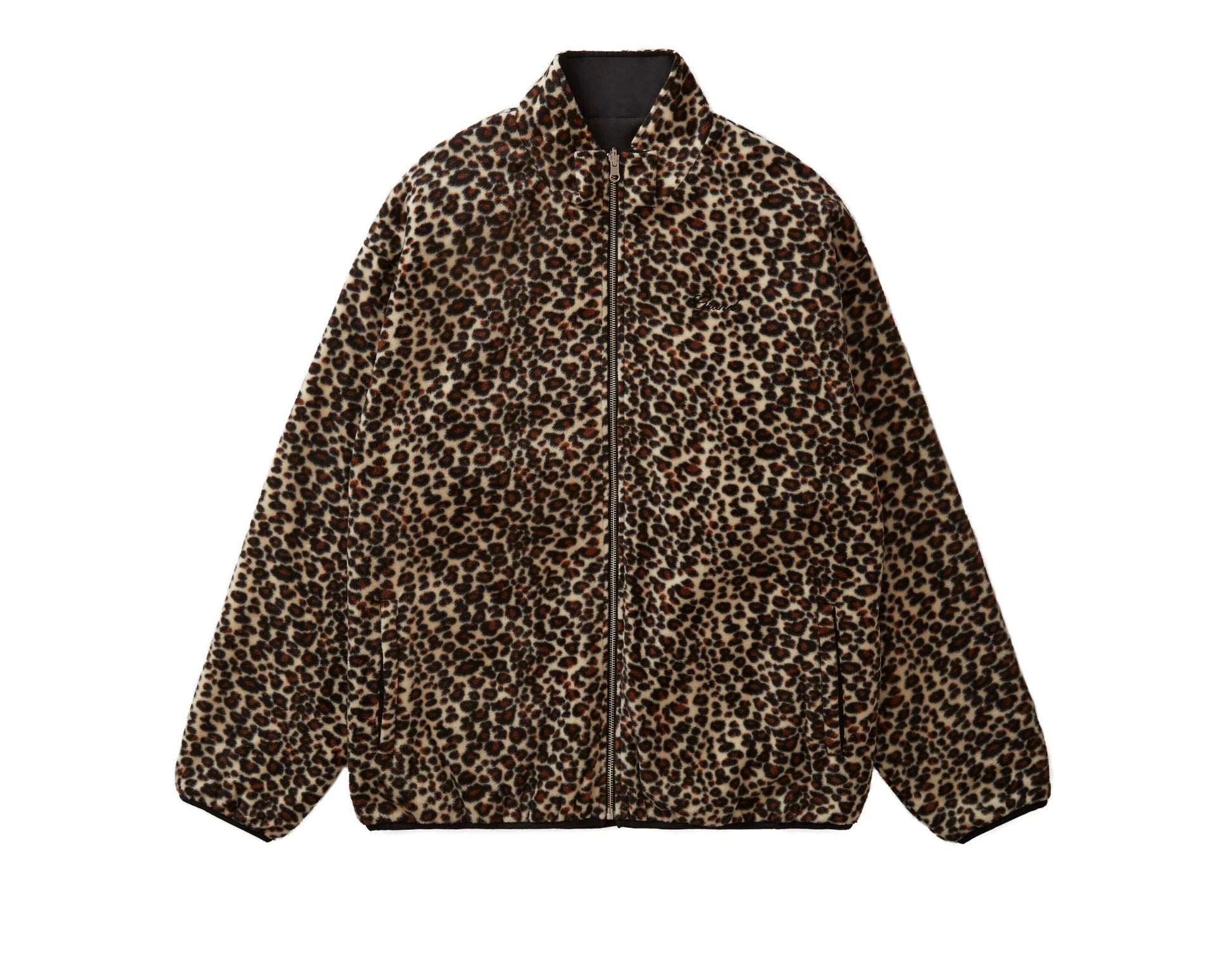 GRAND COLLECTION // JACKET // REVERSIBLE LEOPARD JACKET