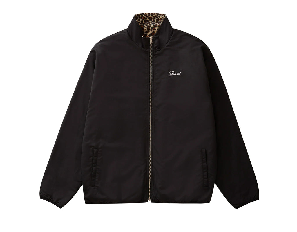 GRAND COLLECTION // JACKET // REVERSIBLE LEOPARD JACKET