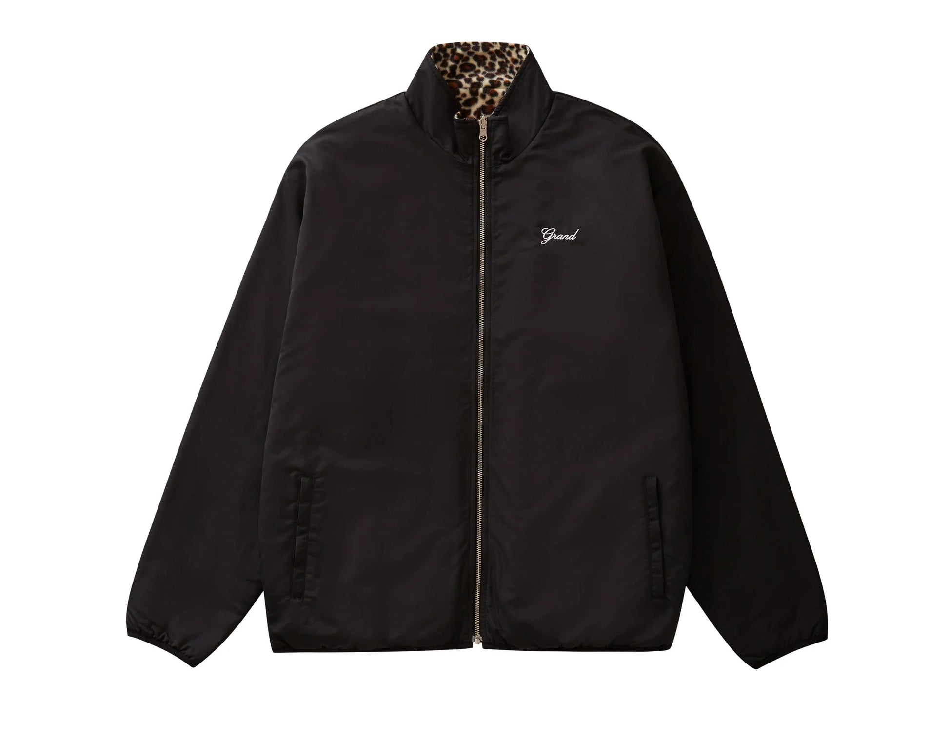 GRAND COLLECTION // JACKET // REVERSIBLE LEOPARD JACKET