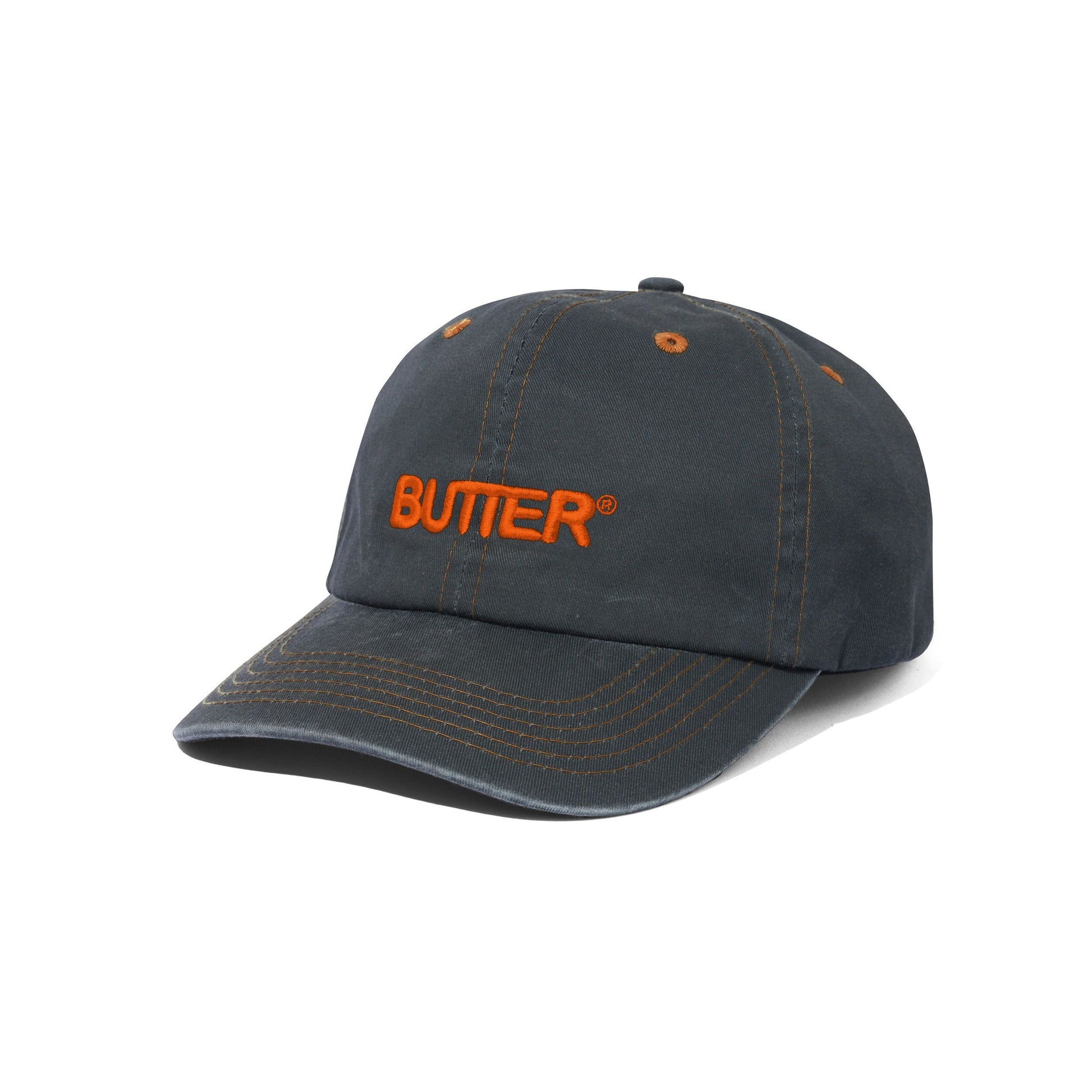 BUTTERGOODS // ROUNDED LOGO 6 P // BLACK