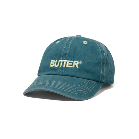 BUTTERGOODS // CAPS // ROUNDED LOGO 6P // WASHED OCEAN