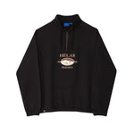HELAS // SAHARA QUARTER ZIP // BLACK // L