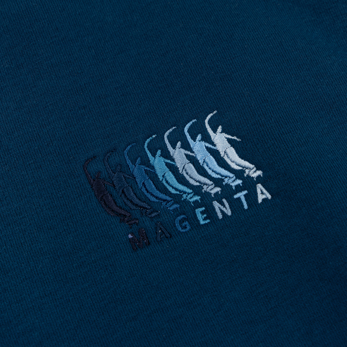 MAGENTA // CREWNECK // SEQUENCE // PETROL BLUE