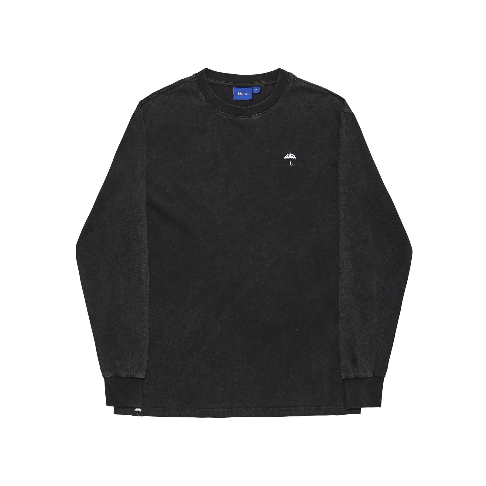 HELAS CLASSIC LS TEE WASHED BLACK