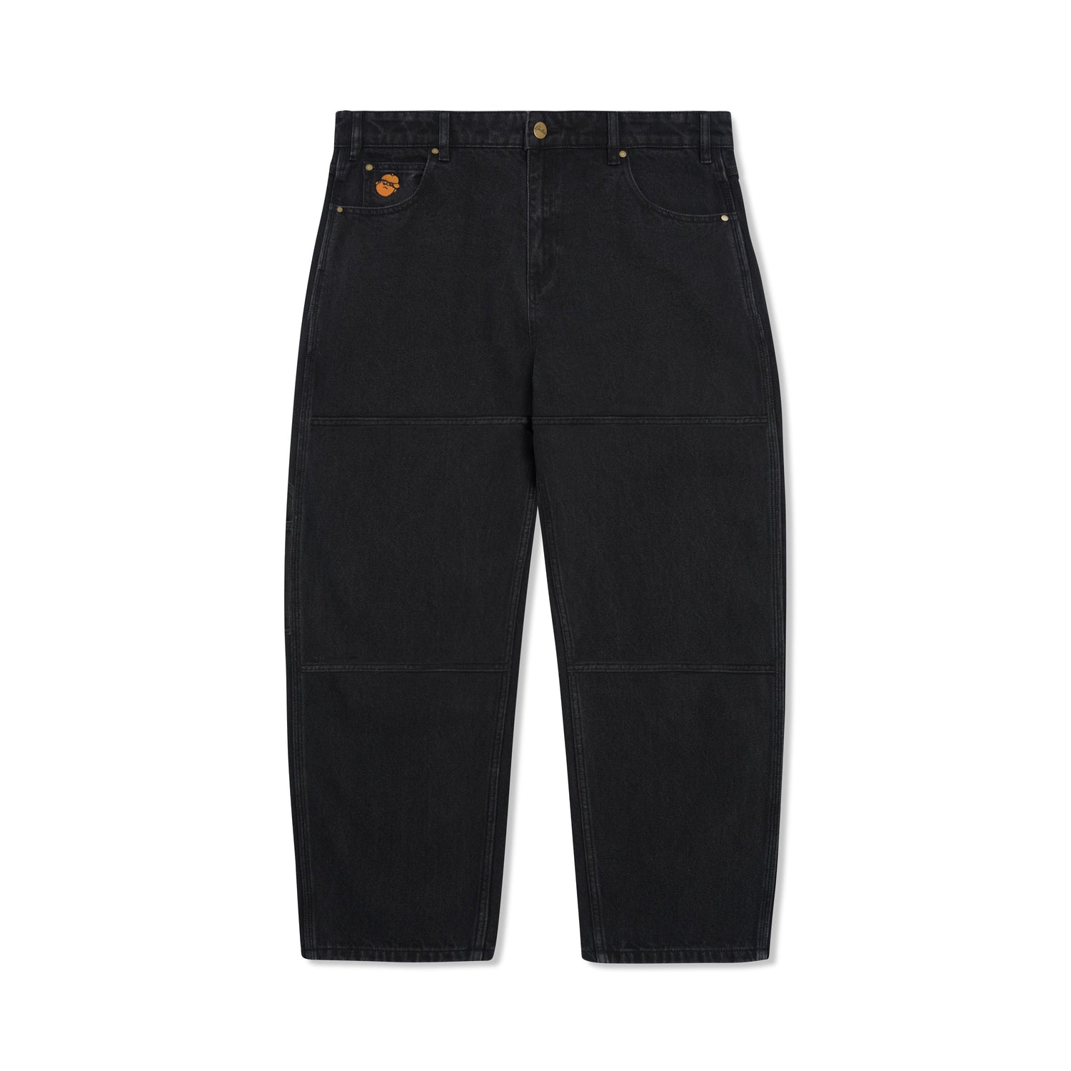 BUTTERGOODS // SANTOSUOSSO DENIM JEANS // WASHED IBLACK