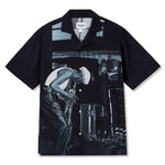 BUTTERGOODS X MILES DAVIS // SAVOY RAYON SS SHIRT // BLACK