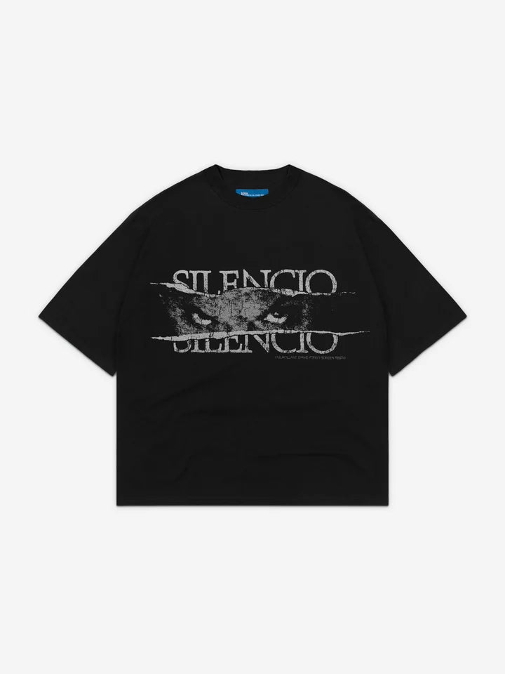 SCRT - SILENCIO T-SHIRT BLACK