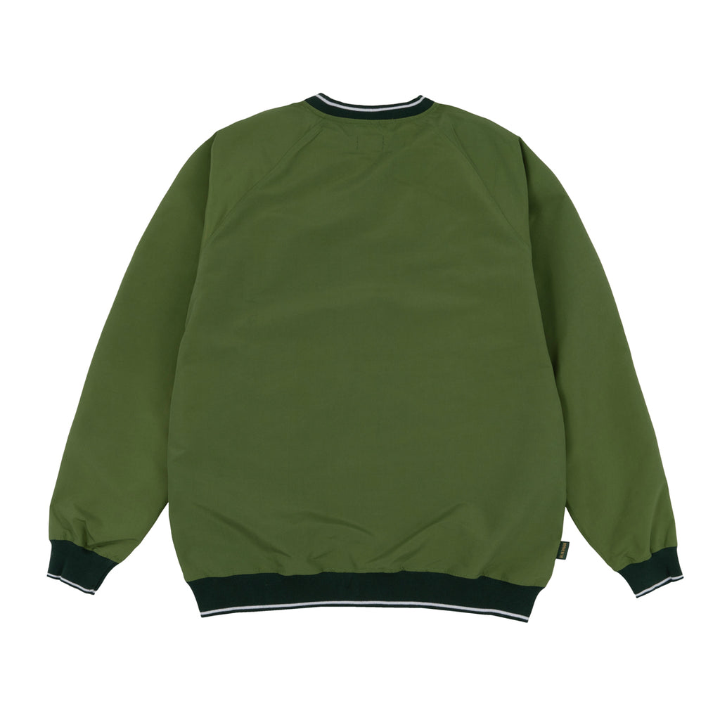 MAGENTA // V NECK // TRES TECH // FORREST GREEN
