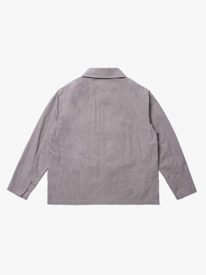 SCRT // NYLON TECHNICAL SHIRT // LIGHT GREY
