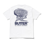 BUTTERGOODS // T-SHIRT // TERRAIN TEE // WHITE