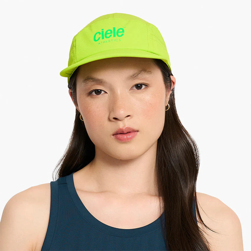 CIELE // CAPS // GO CAP CLASSIC ATHLETICS LIME GREEN // M-L