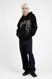 WASTED PARIS // ZIP HOODIE // ZIP VARG // BLACK