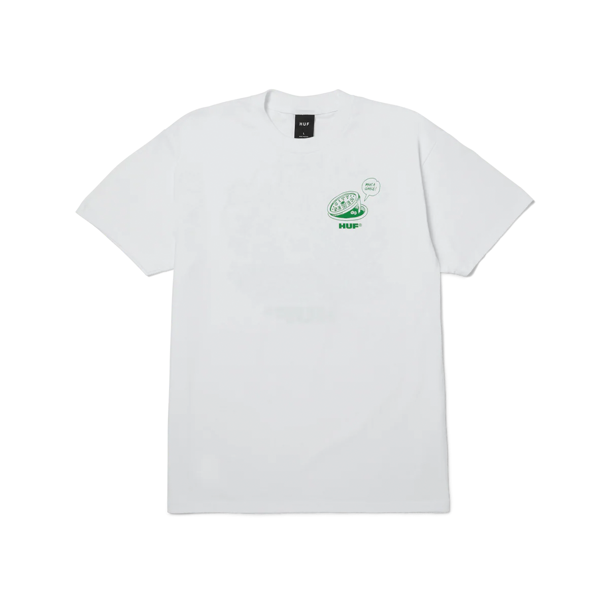 HUF // WHAT A JUNGLE T-SHIRT // WHITE
