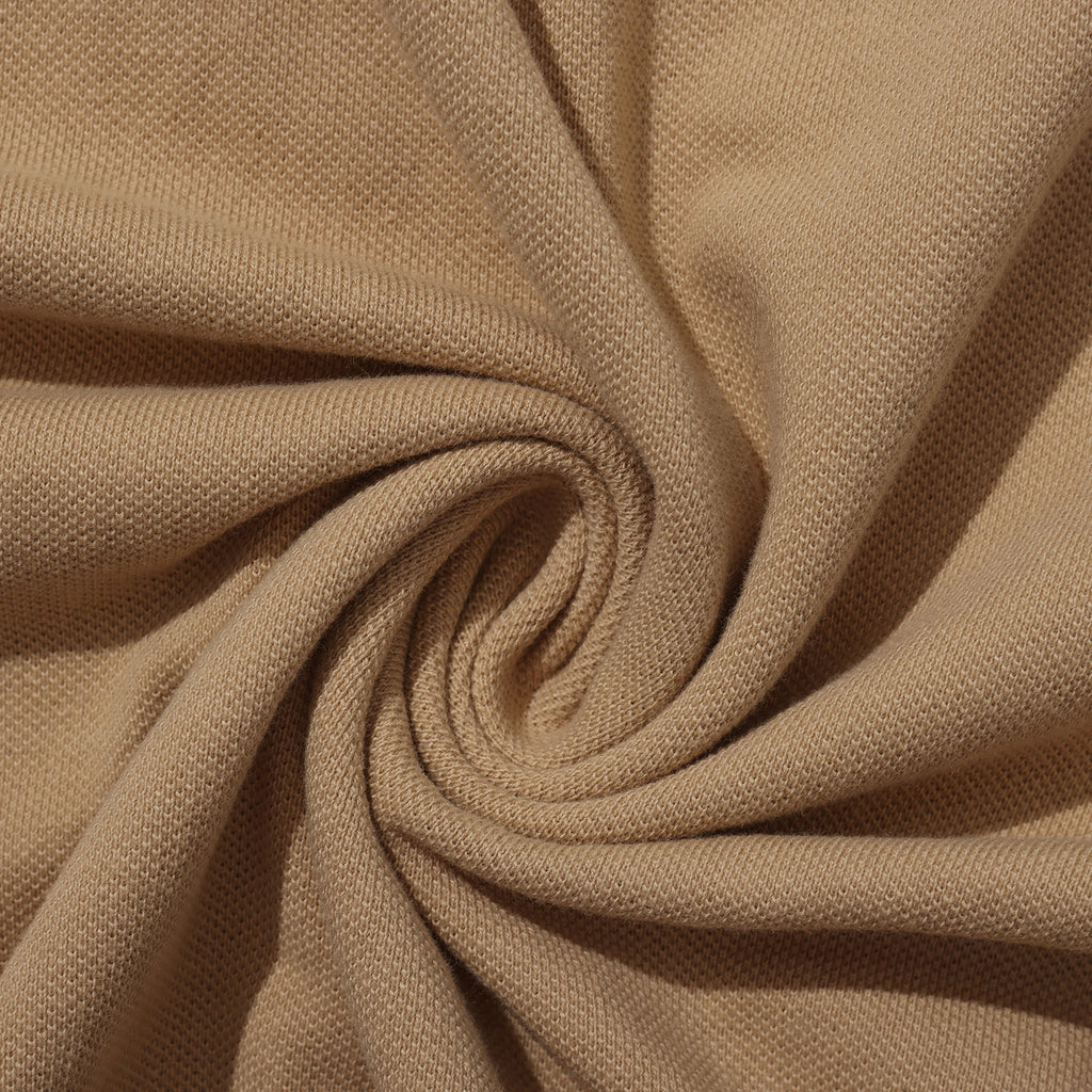 HELAS // CLASSIC PIQUE LS POLO // BEIGE