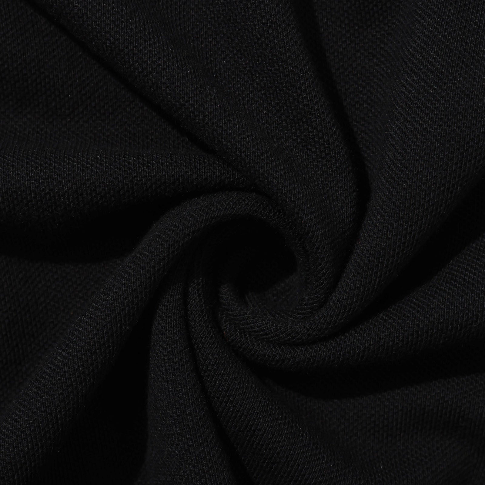 HELAS // CLASSIC PIQUE LS POLO // BLACK