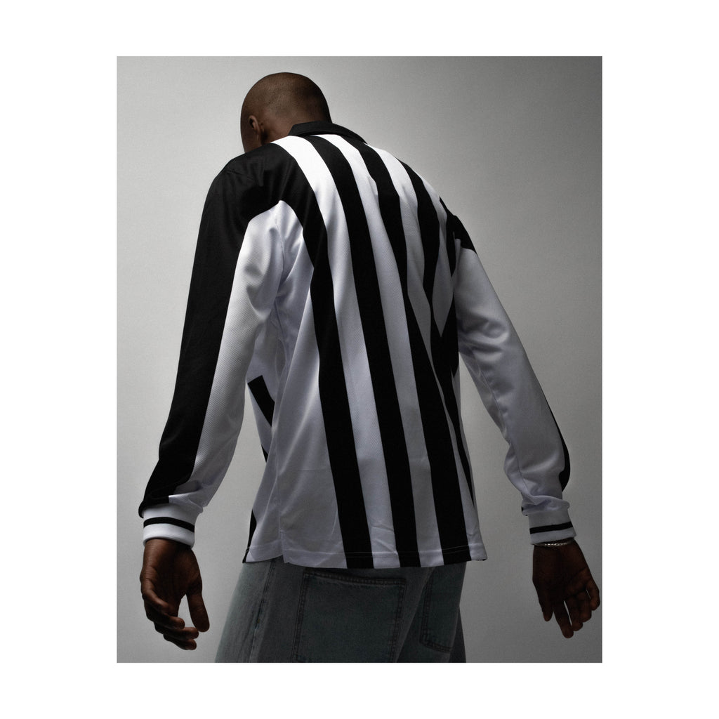 HELAS // FC LS POLO // BLACK WHITE