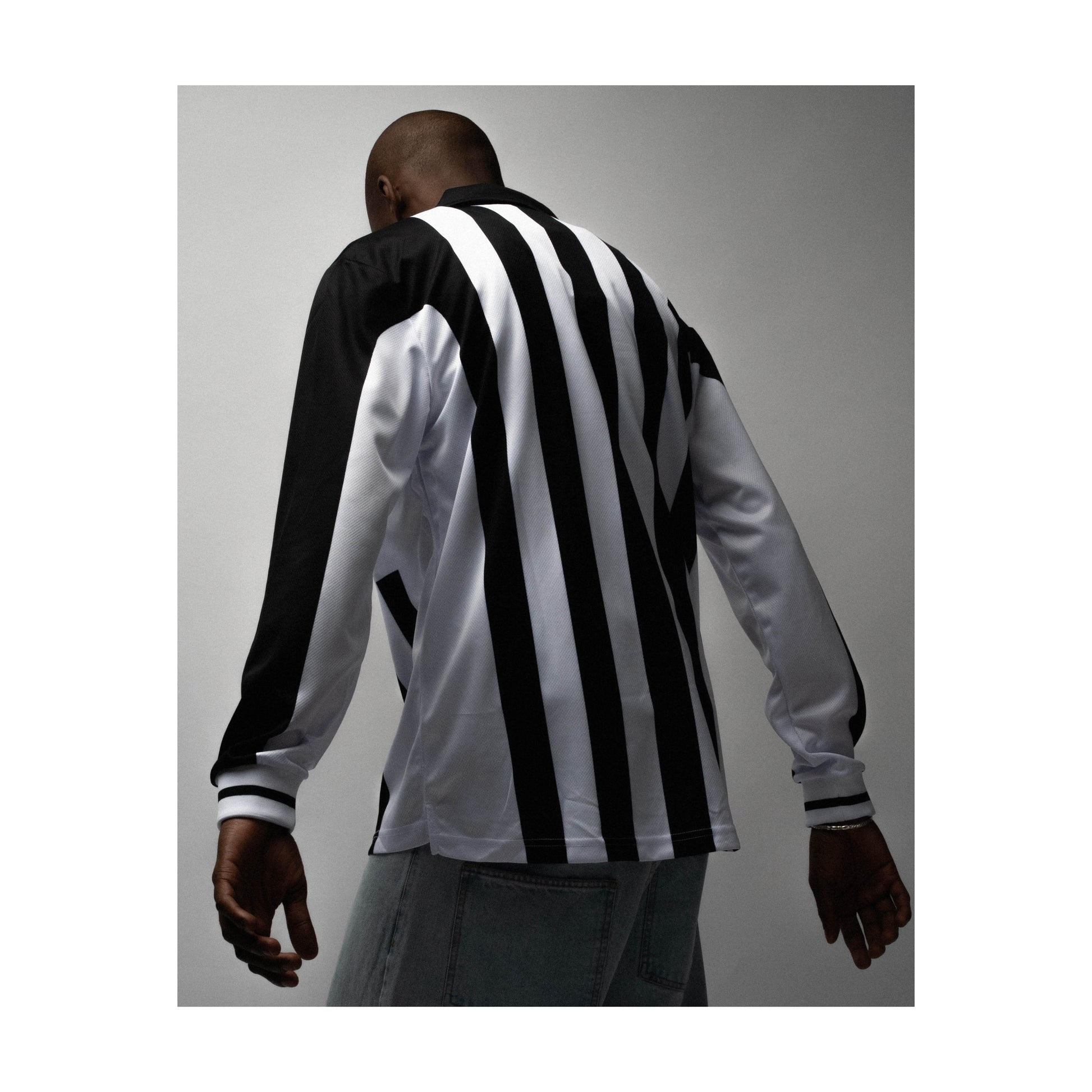 HELAS // FC LS POLO // BLACK WHITE