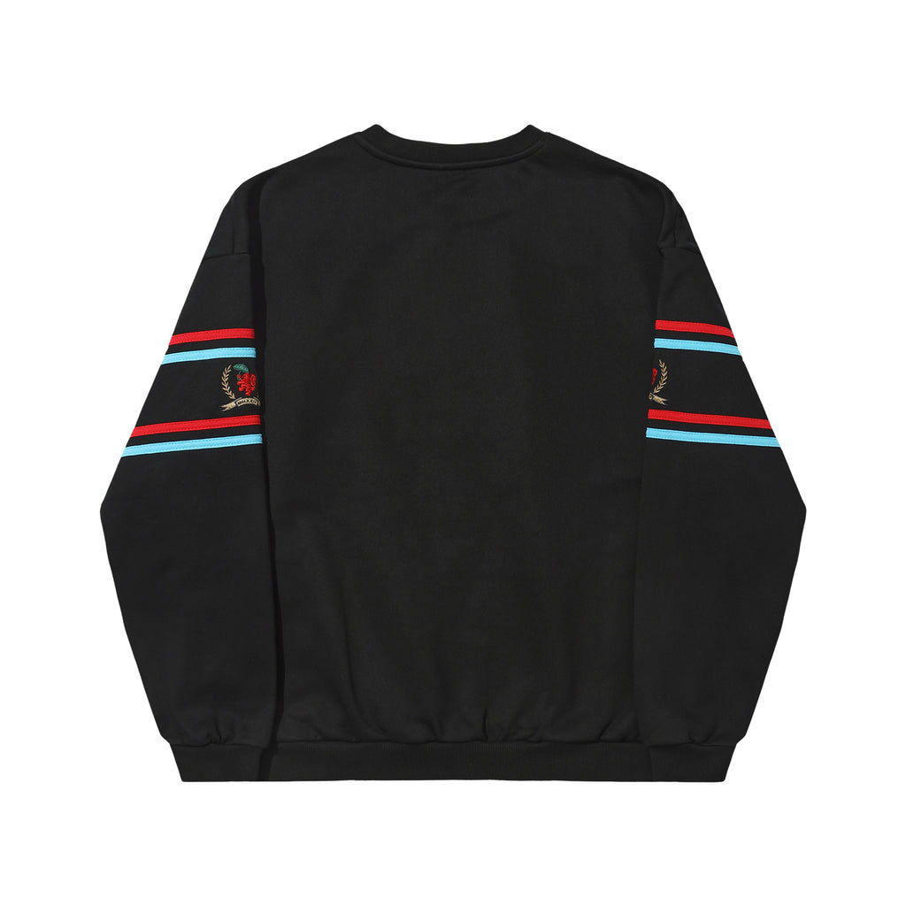 HELAS // SPORT CREWNECK // BLACK