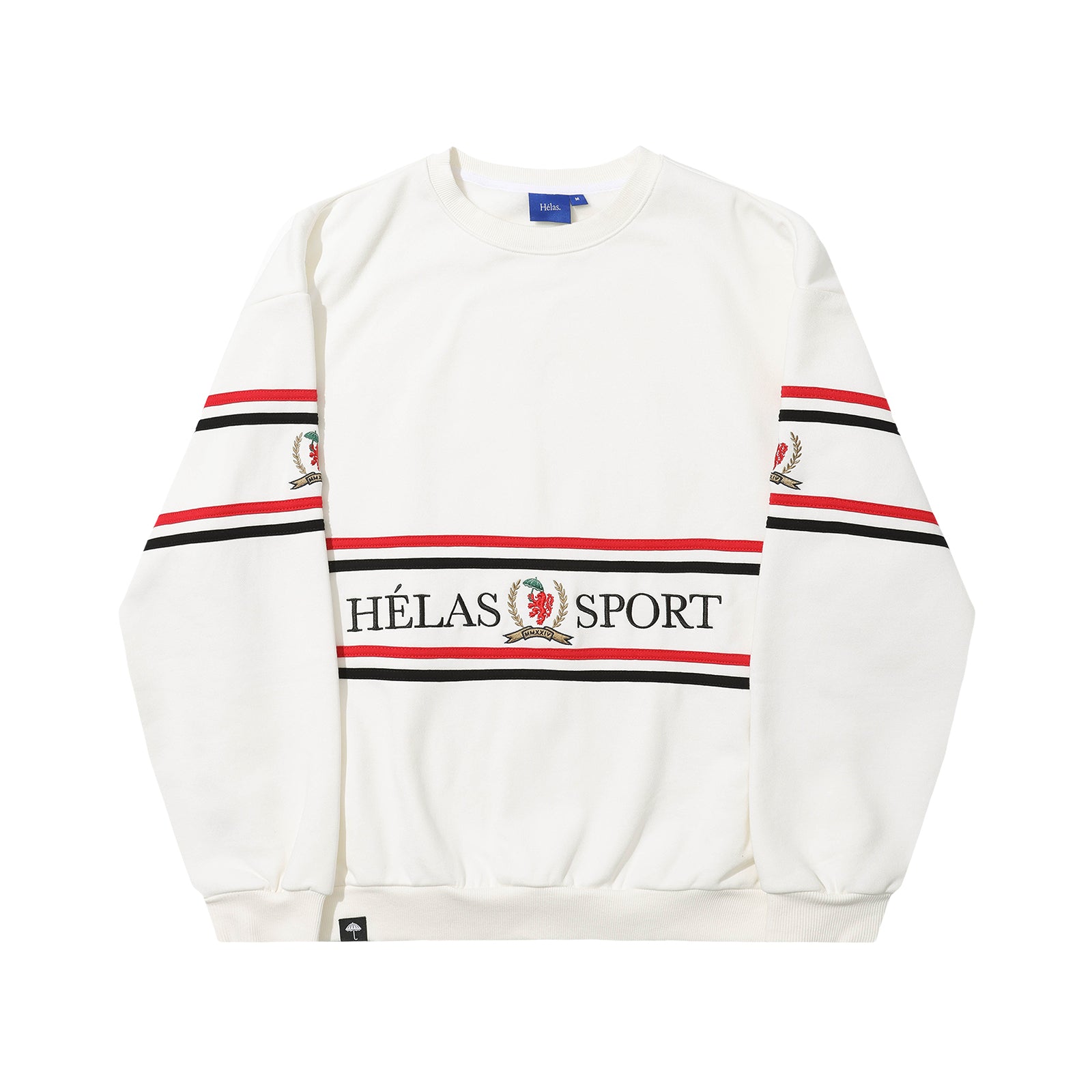 HELAS // SPORT CREWNECK // WHITE