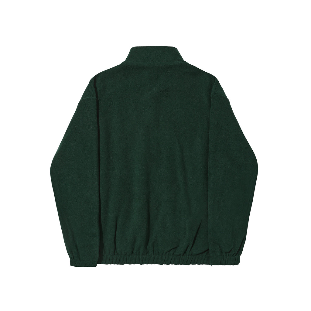 HELAS // REVERSO FLEECE SPORT JACKET // OFF WHITE GREEN