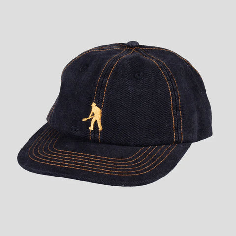 PASS-PORT // WORKERS CLUB DENIM CAP // WASHED BLACK