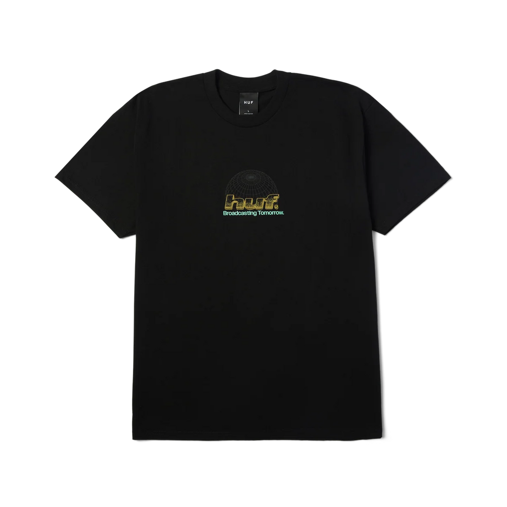 HUF WORLDWIDE NETWORK SS TEE BLACK