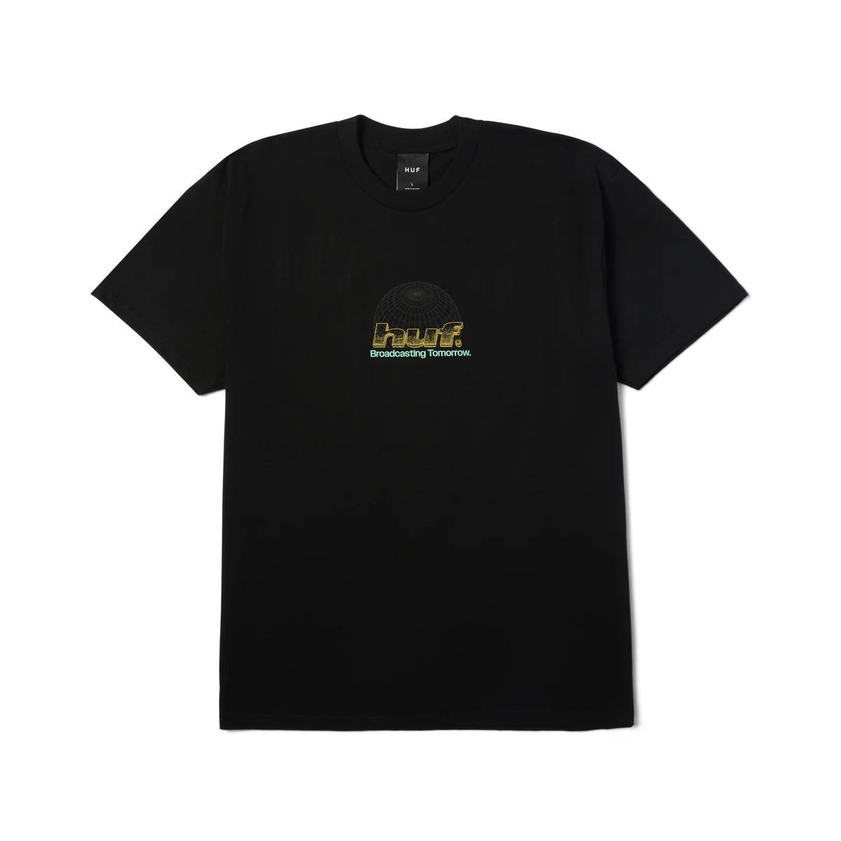 HUF WORLDWIDE NETWORK SS TEE BLACK