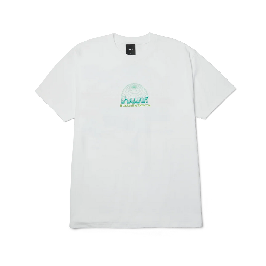 HUF WORLDWIDE NETWORK SS TEE WHITE