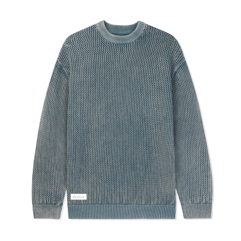 BUTTERGOODS // WASHED KNITTED SWEATER // WASHED NAVY