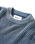 BUTTERGOODS // WASHED KNITTED SWEATER // WASHED NAVY