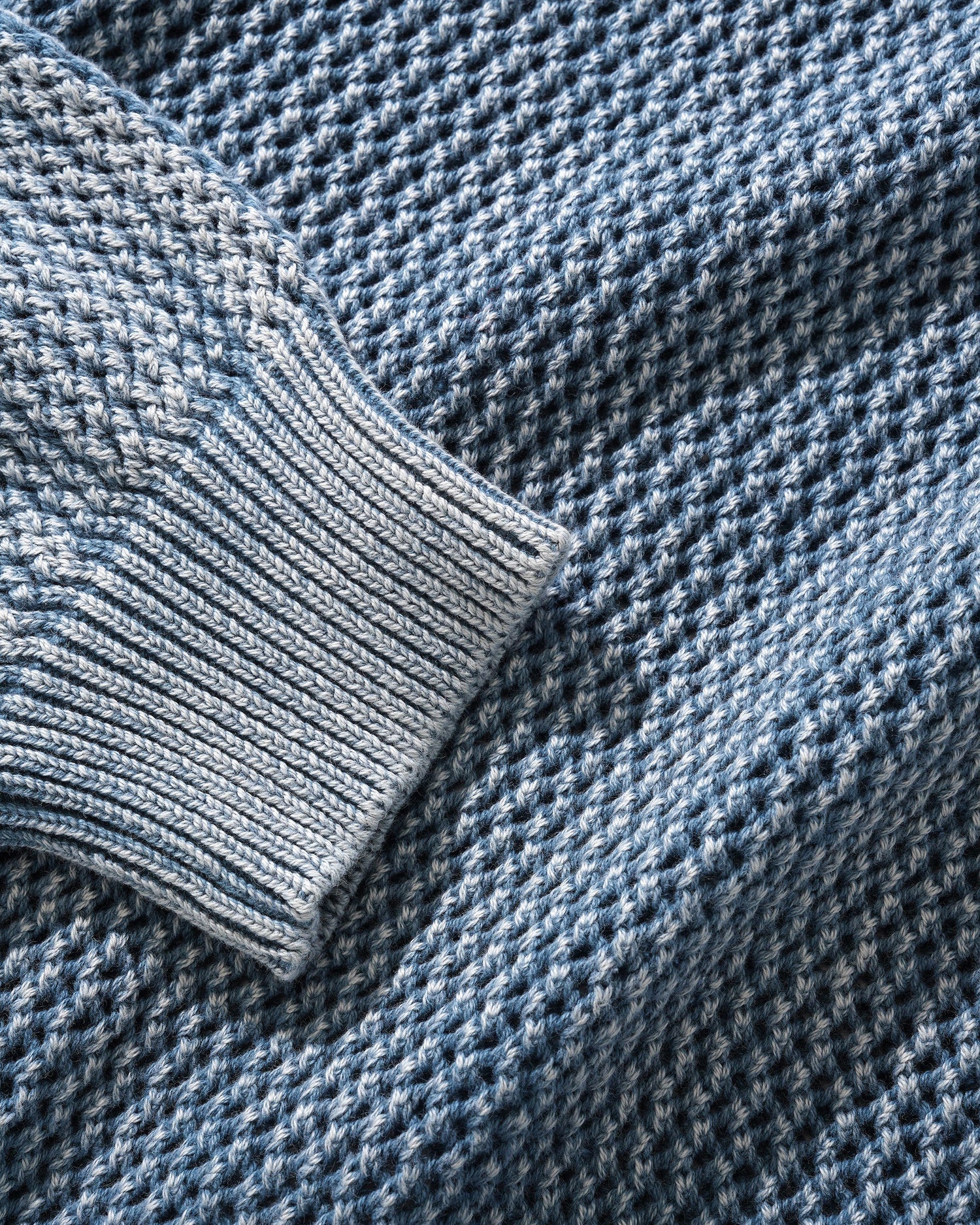 BUTTERGOODS // WASHED KNITTED SWEATER // WASHED NAVY