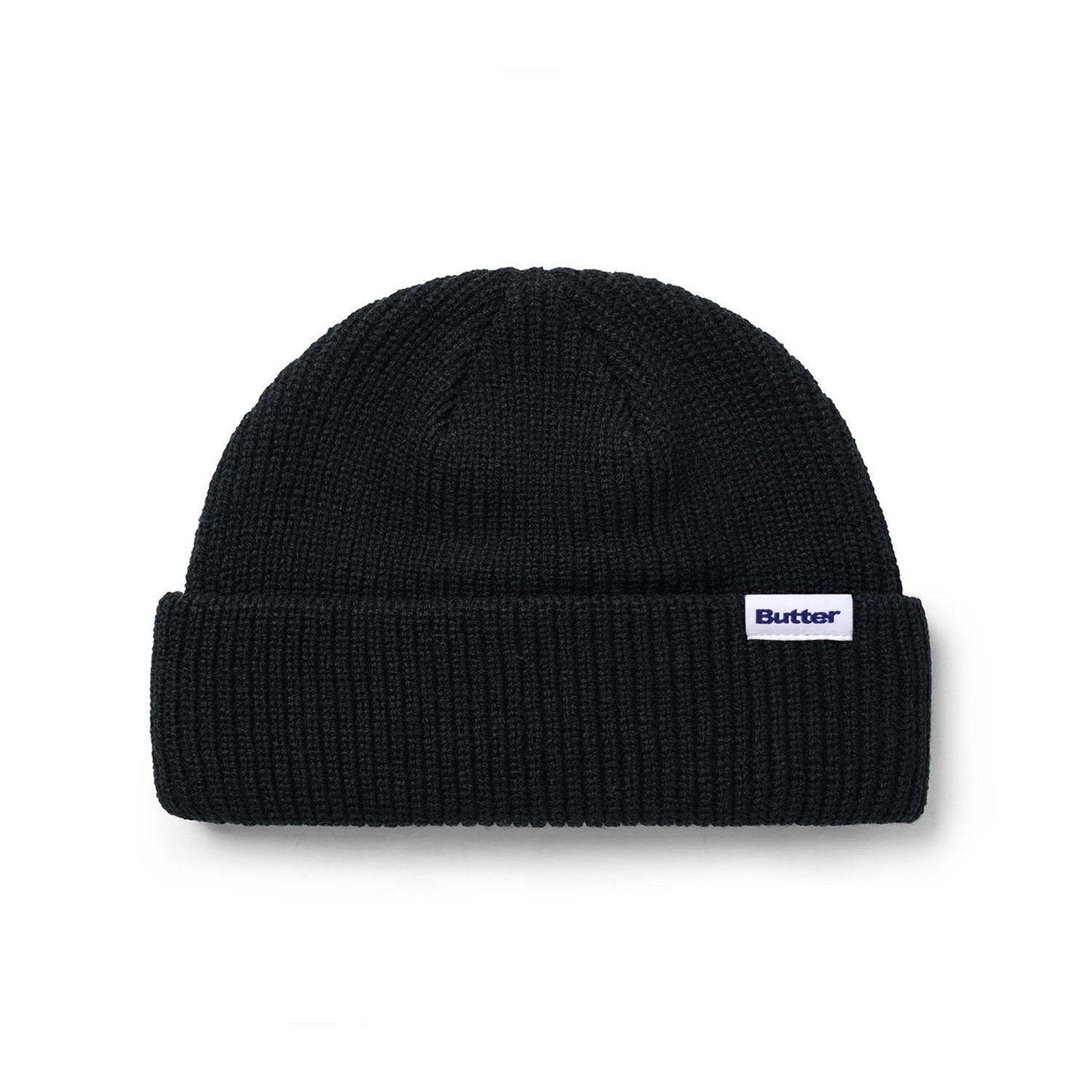 BUTTERGOODS // WHARFIE BEANIE // BLACK
