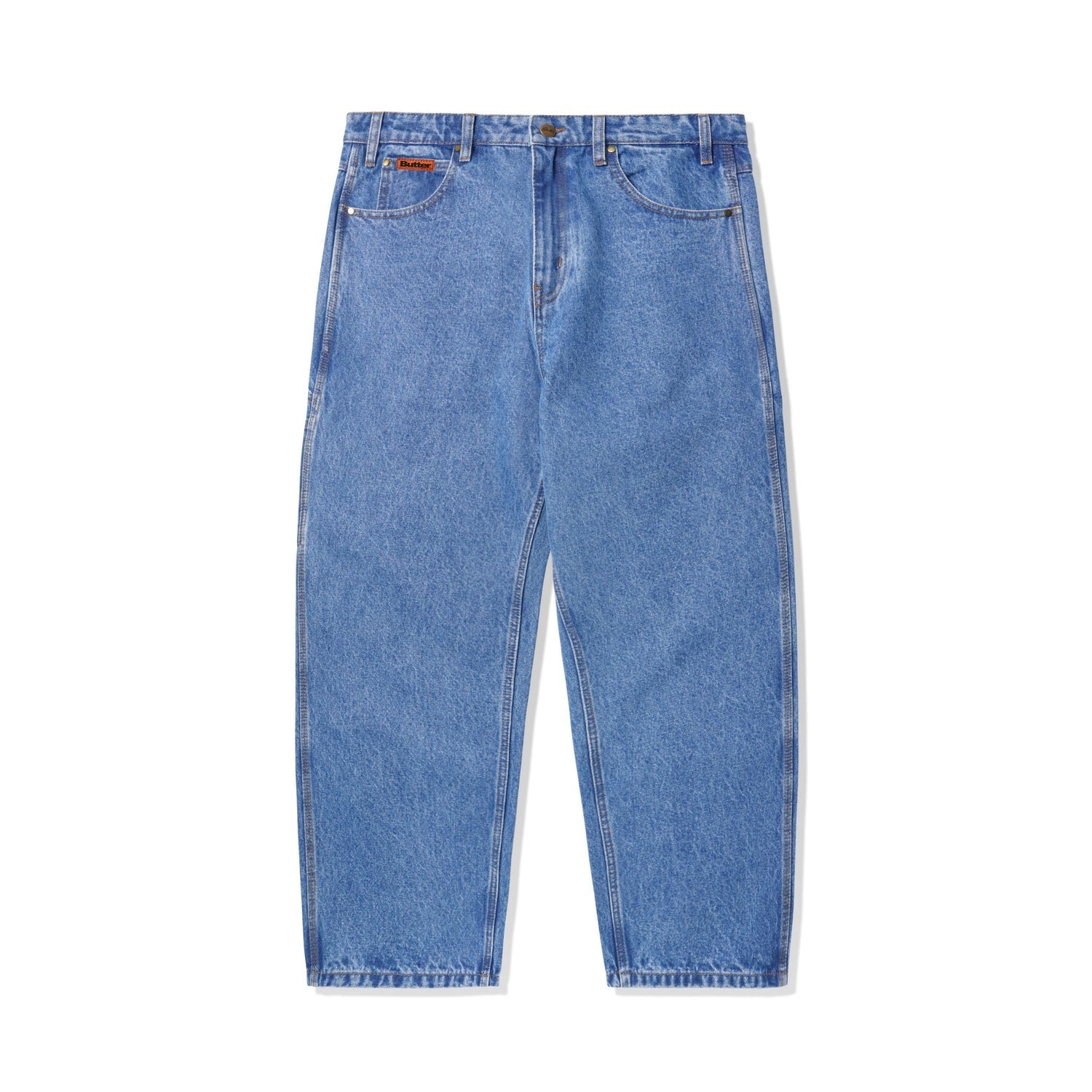 BUTTERGOODS // BAGGY DENIM JEANS // WASHED INDIGO