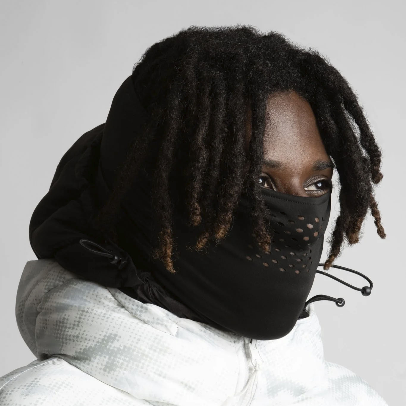WASTED PARIS // BALACLAVA PUFFER BLADE // BLACK
