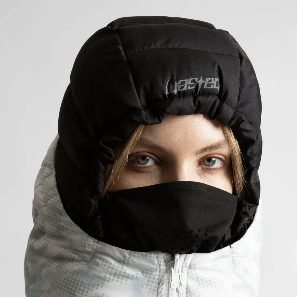 WASTED PARIS // BALACLAVA PUFFER BLADE // BLACK