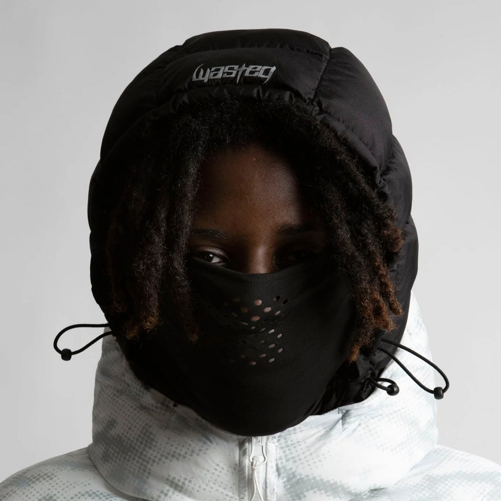 WASTED PARIS // BALACLAVA PUFFER BLADE // BLACK
