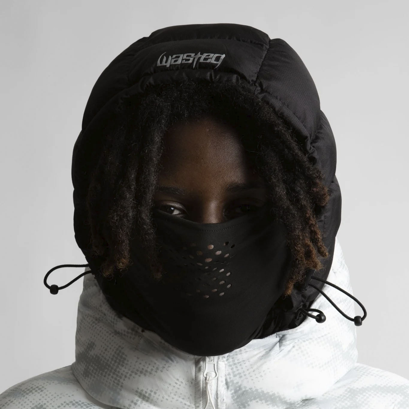 WASTED PARIS // BALACLAVA PUFFER BLADE // BLACK