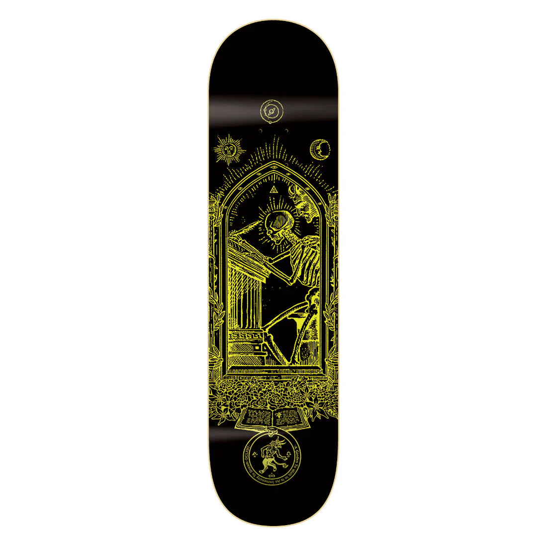 CLEAVER // SKATE DECK // YAIA  BLACK // 8.5