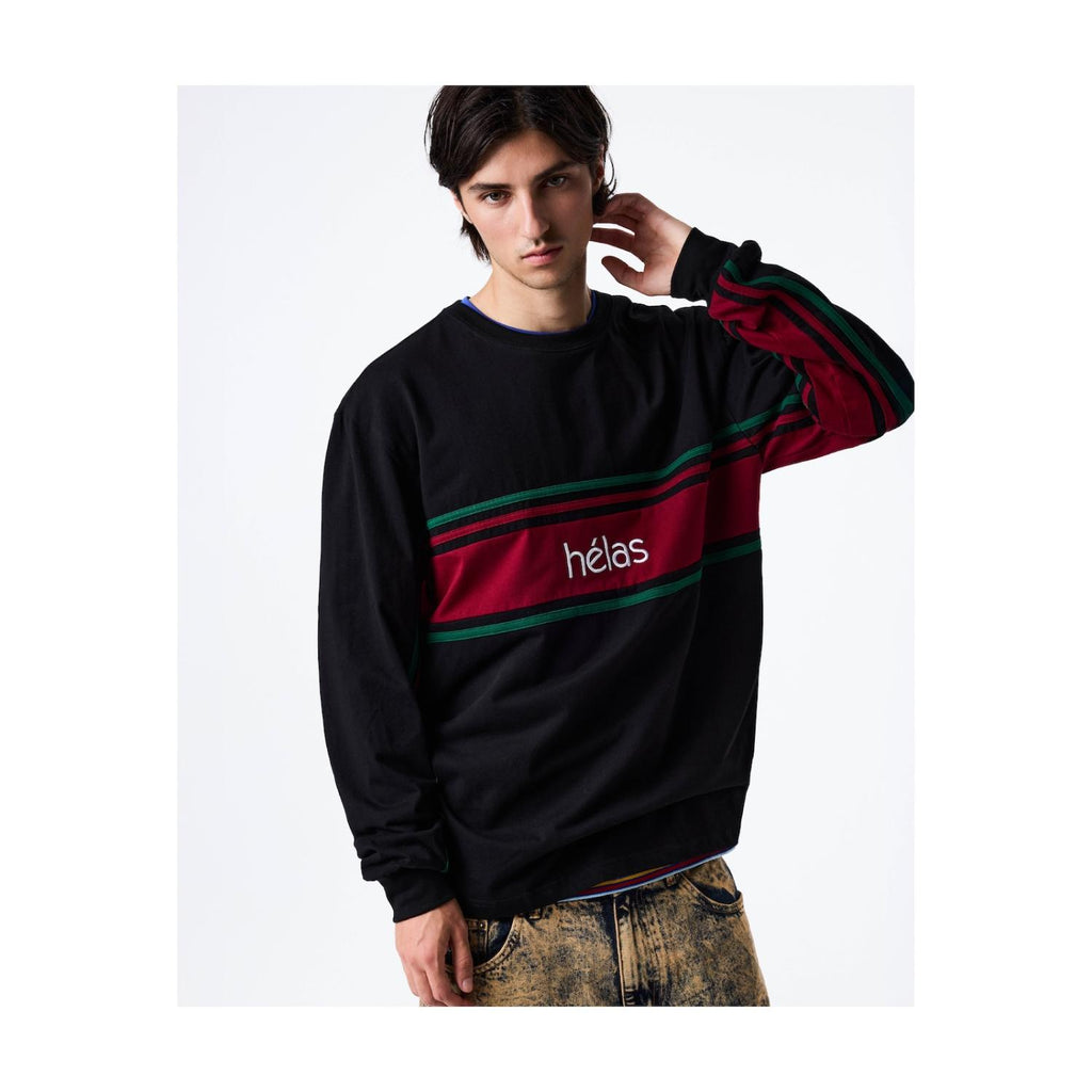 HELAS // LONGSLEEVE // CLINT LS TEE BLACK