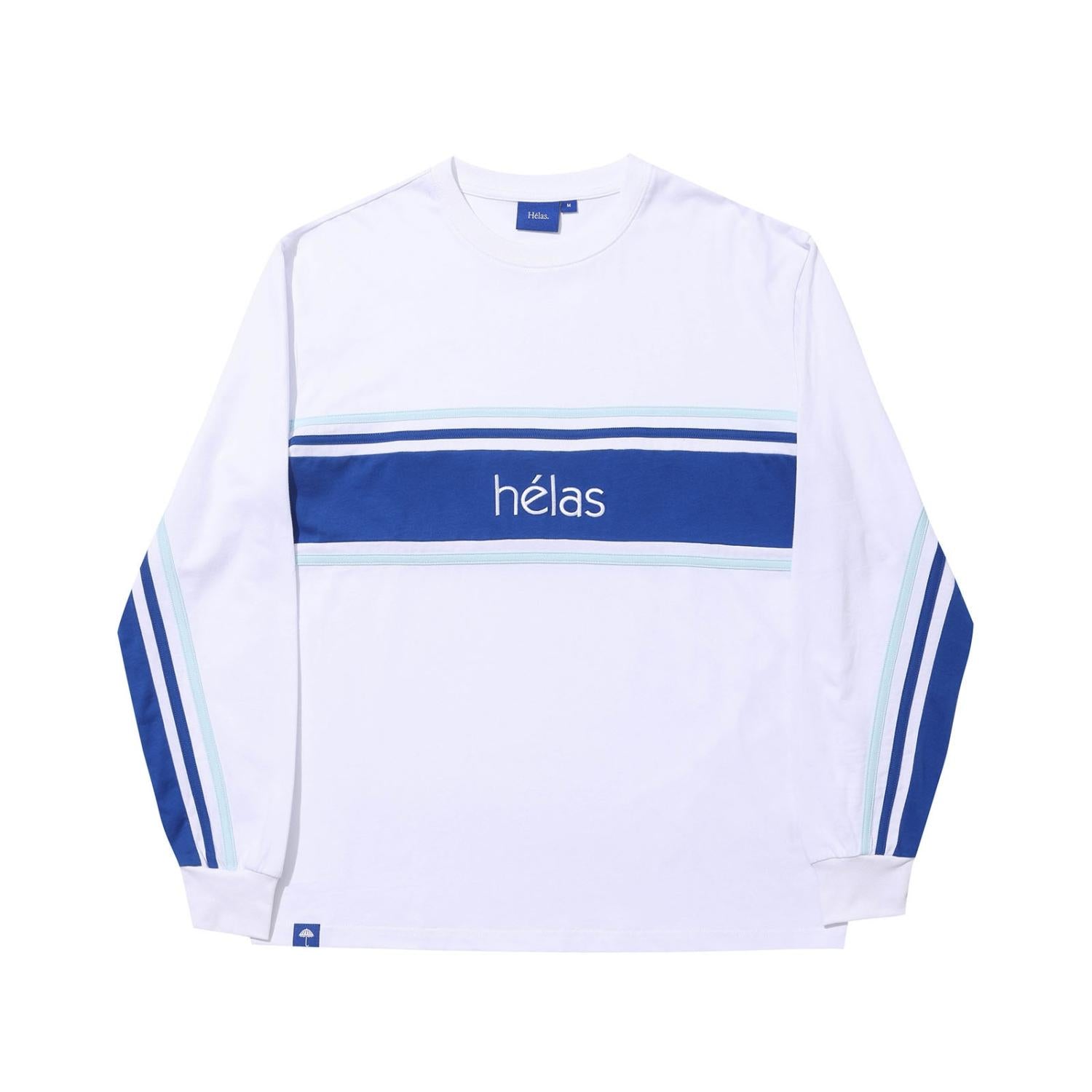 HELAS // LONGSLEEVE // CLINT LS TEE WHITE