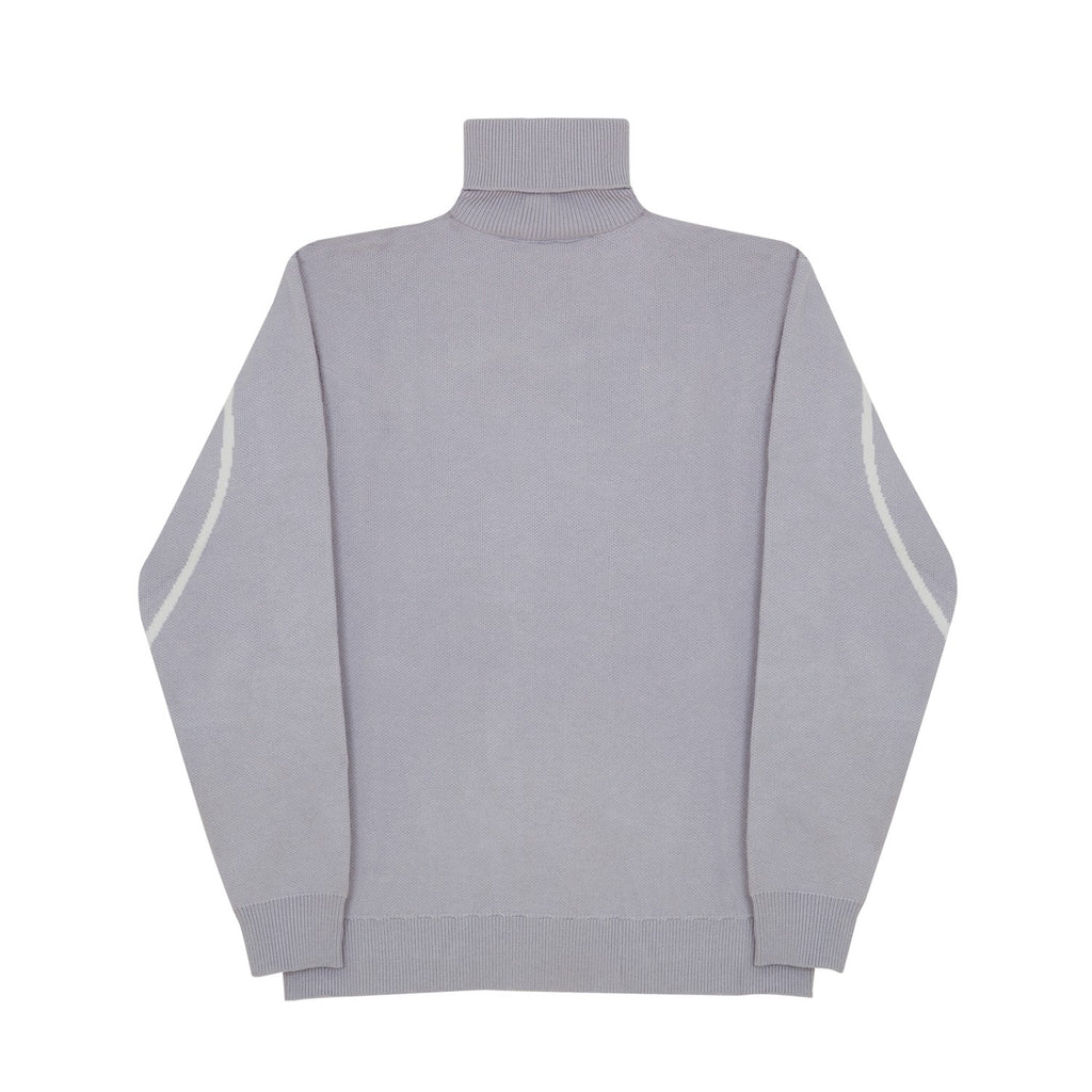 HELAS // COL ROULE KNIT TURTLE NECK // GREY