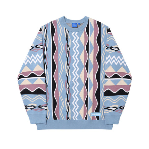 HELAS // COOL COOG CREW KNIT // MULTICO