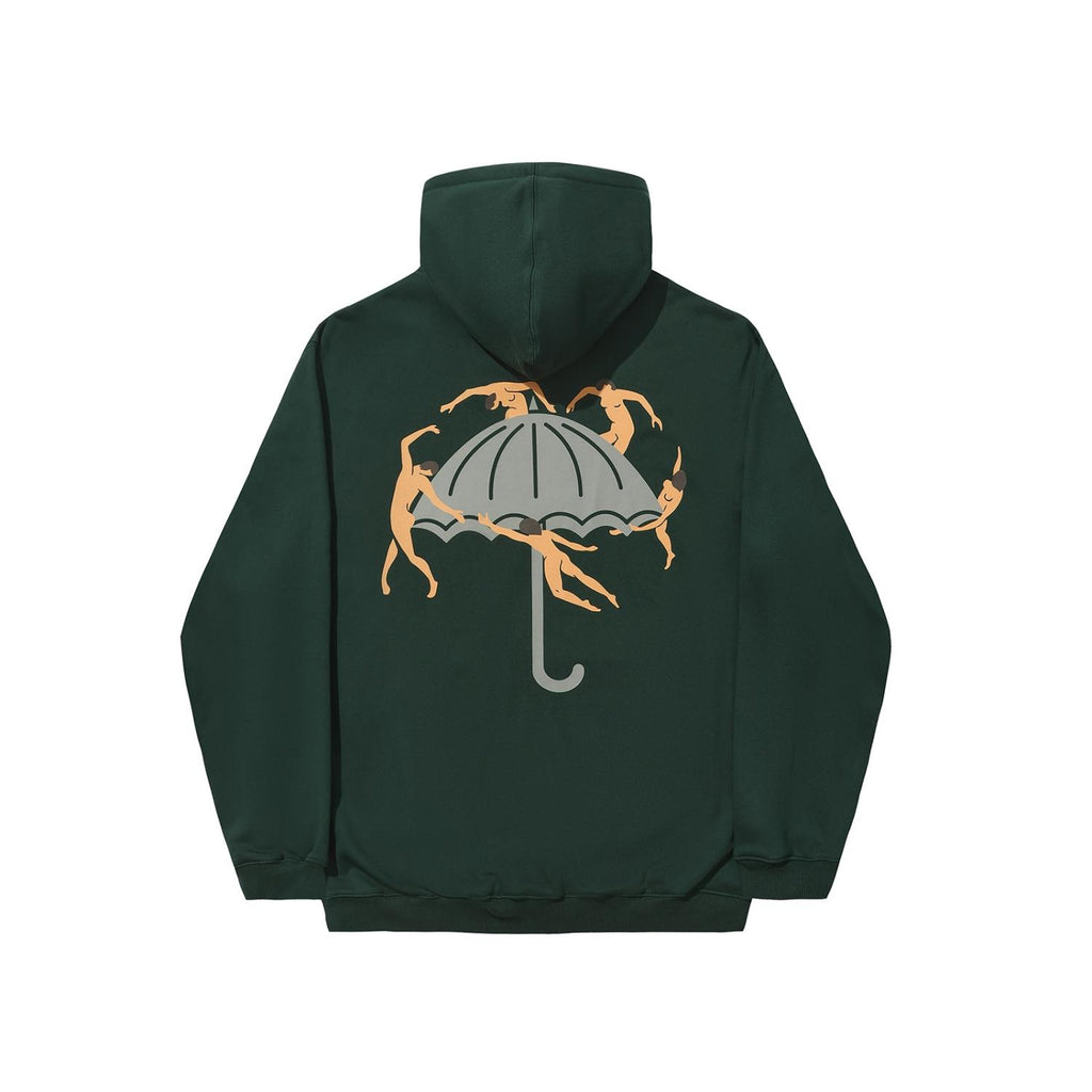 HELAS // HOODIE // DANCING FOREST GREEN